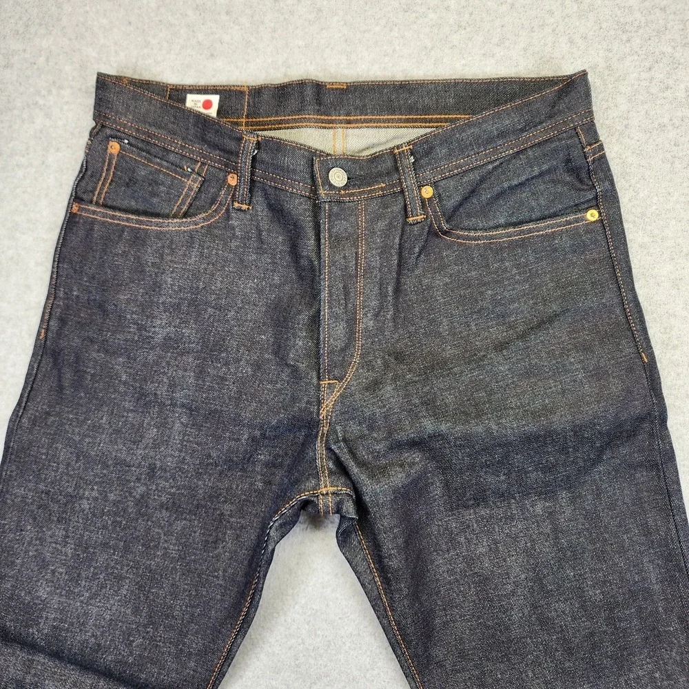 Edwin Mens 32x31 AKT03 Akita Straight Rainbow Selvedge 13.5oz Denim Jeans Japan